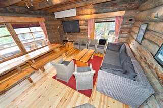 Дома для отпуска Riihilinna Ski Lodge Муураме Коттедж с сауной и 6 спальнями-9